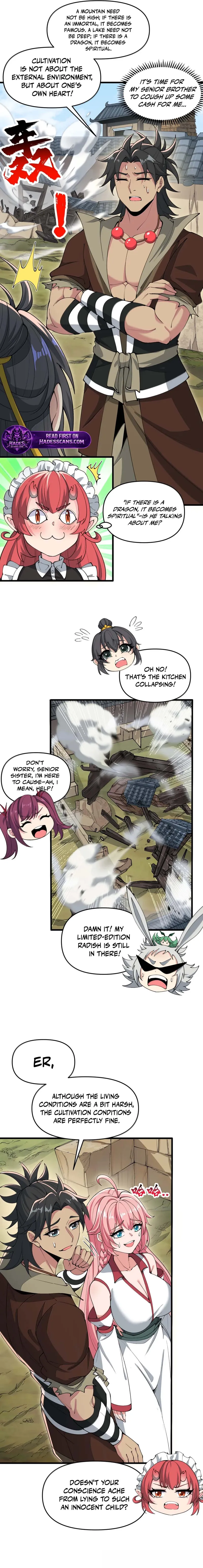 After Ten Years of Chopping Wood, Immortals Begged To Become My Disciples Chapter 95 - Page 8 in English