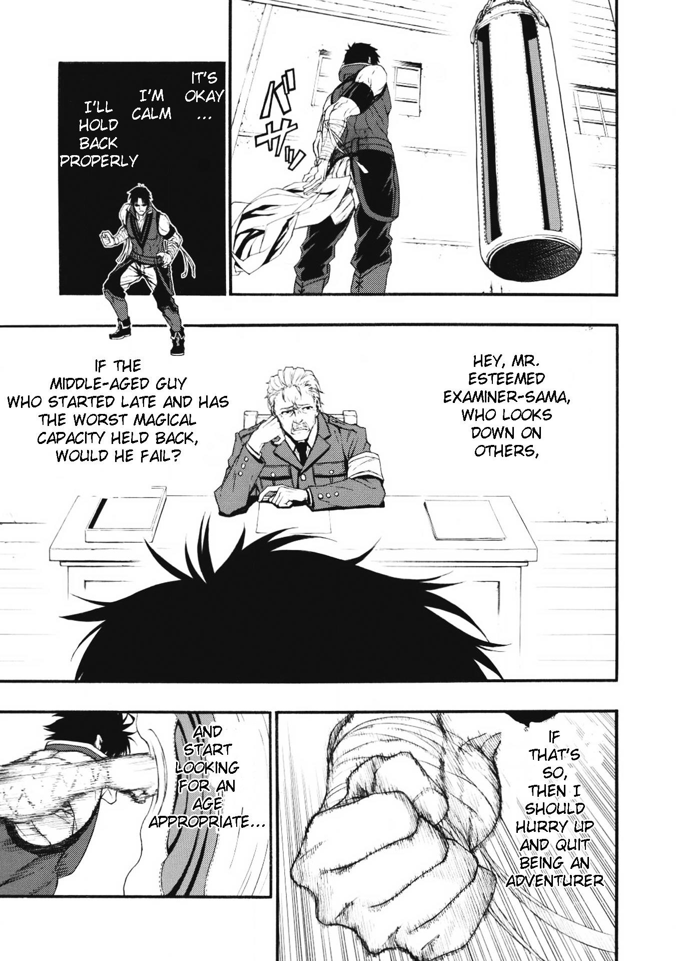 The Middle-Aged Newbie Adventurer, Trained to the Brink of Death by the Strongest Party, Became Unbeatable Chapter 1 - Page 34 in English