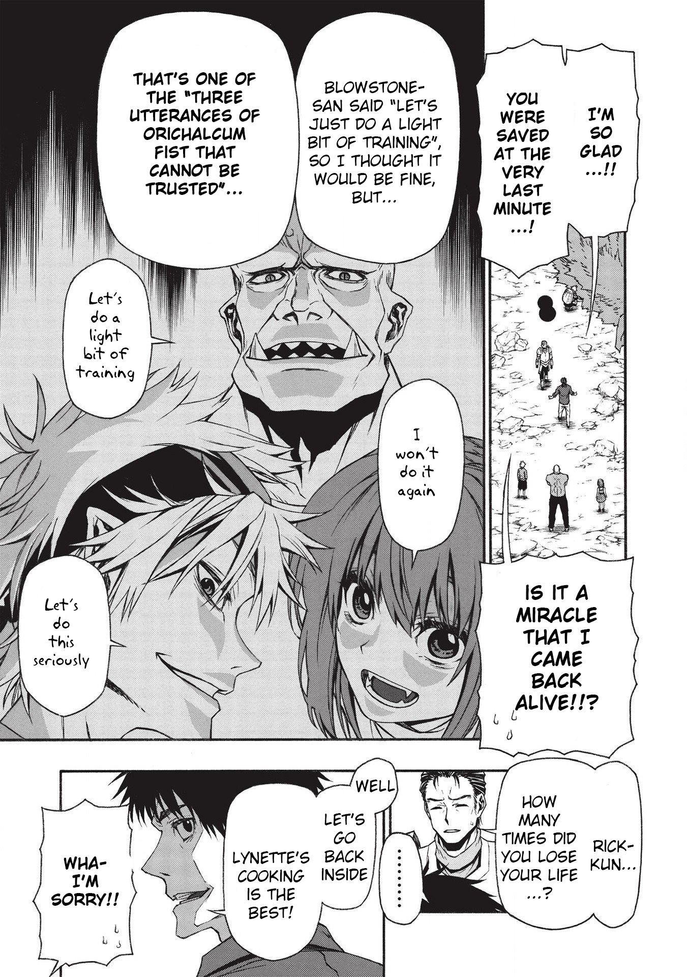 The Middle-Aged Newbie Adventurer, Trained to the Brink of Death by the Strongest Party, Became Unbeatable Chapter 13 - Page 22 in English