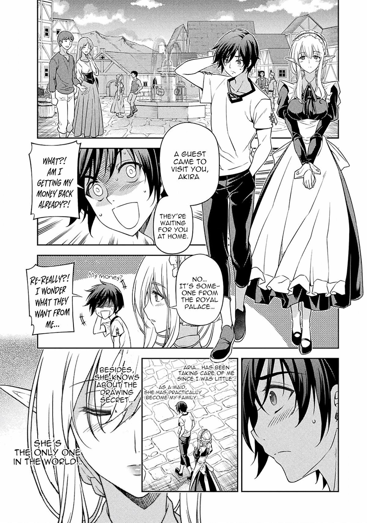 Drawing: Saikyou Mangaka wa Oekaki Skill de Isekai Musou Suru! Chapter 11 - Page 17 in English