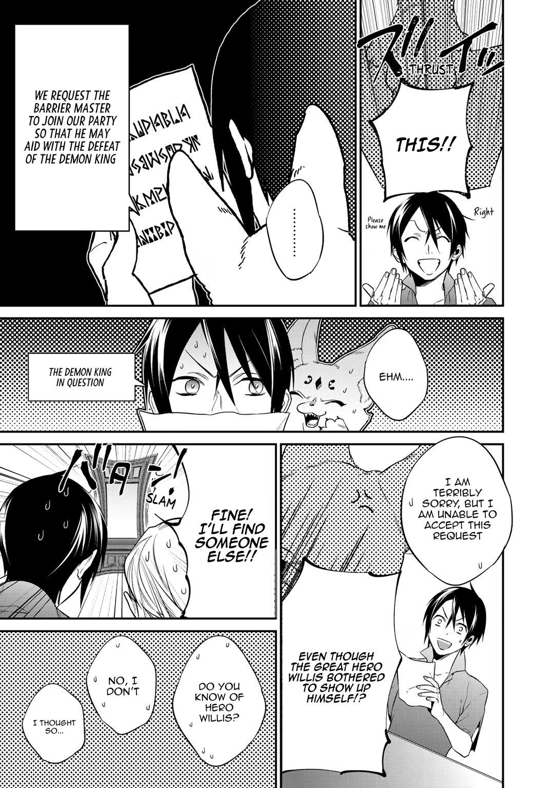 Reincarnation into the Barrier Master Chapter 14 - Page 5 in English