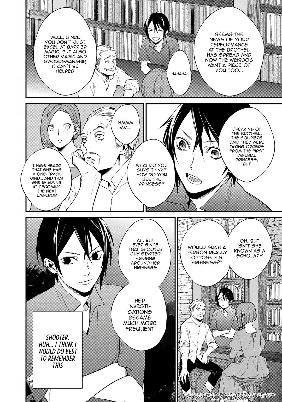 Reincarnation into the Barrier Master Chapter 14 - Page 6 in English