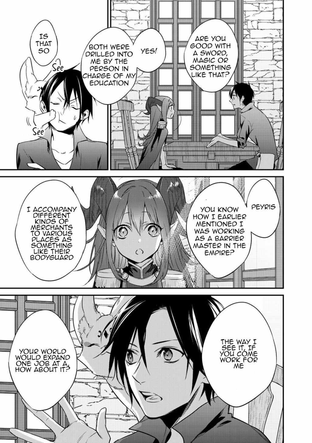 Reincarnation into the Barrier Master Chapter 17 - Page 21 in English
