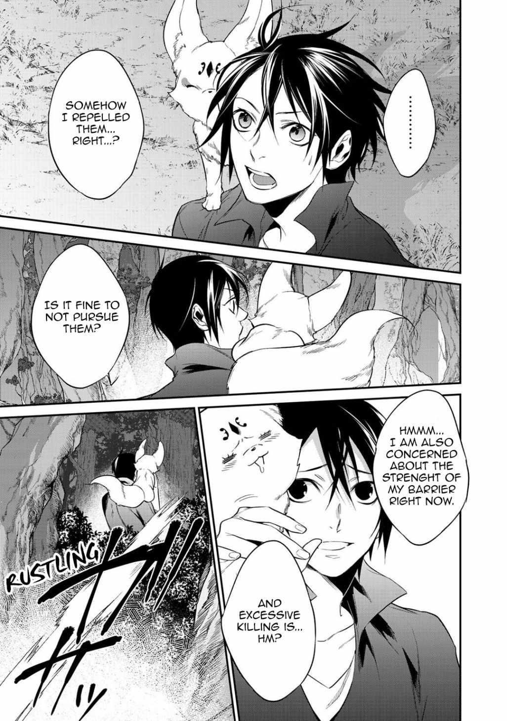 Reincarnation into the Barrier Master Chapter 17 - Page 7 in English