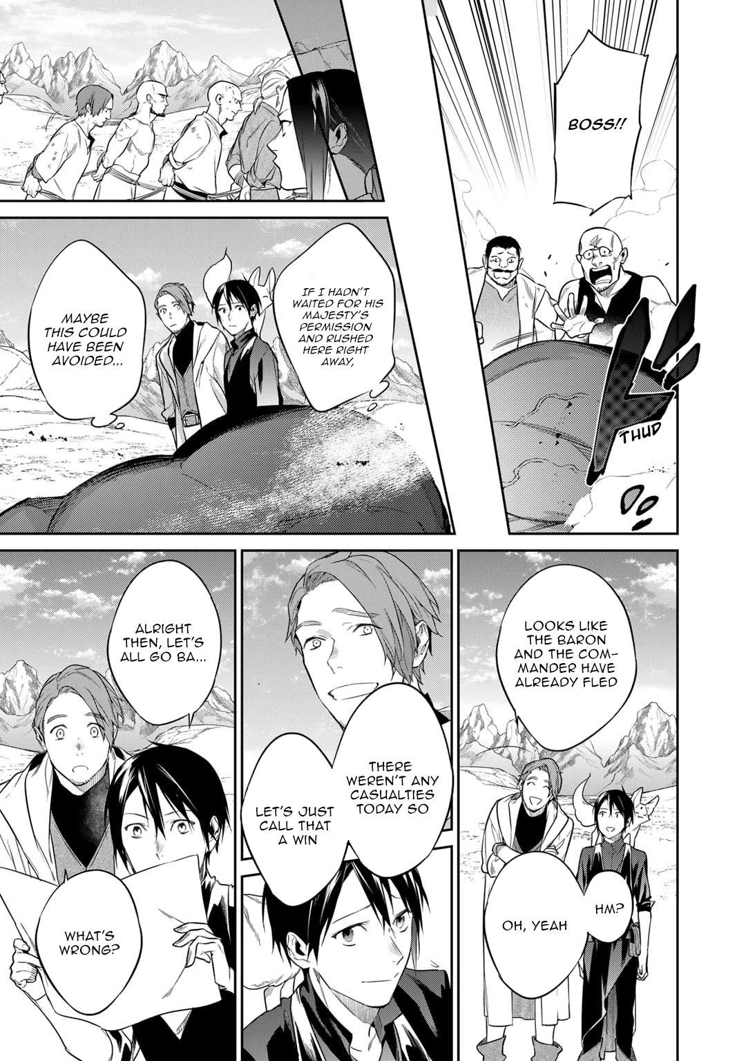 Reincarnation into the Barrier Master Chapter 38 - Page 21 in English