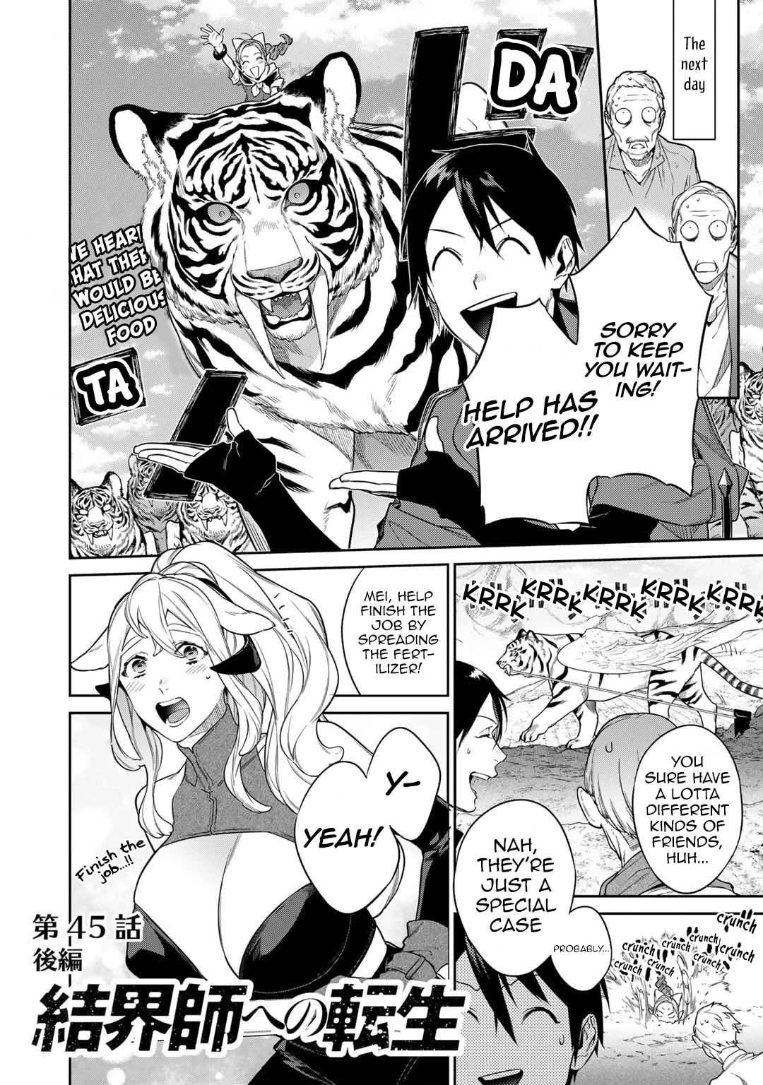 Reincarnation into the Barrier Master Chapter 45 - Page 10 in English