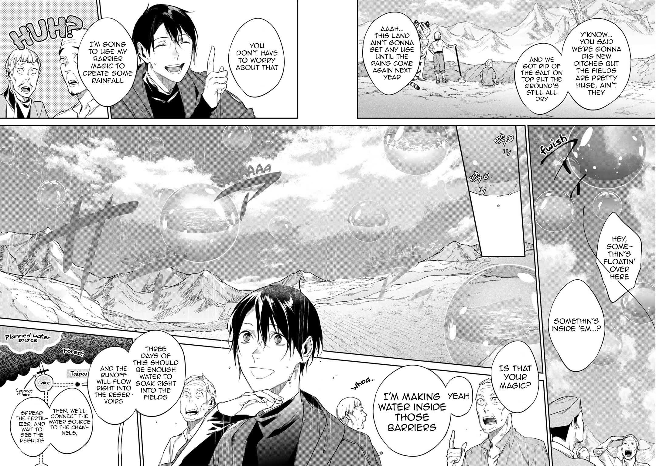 Reincarnation into the Barrier Master Chapter 45 - Page 12 in English
