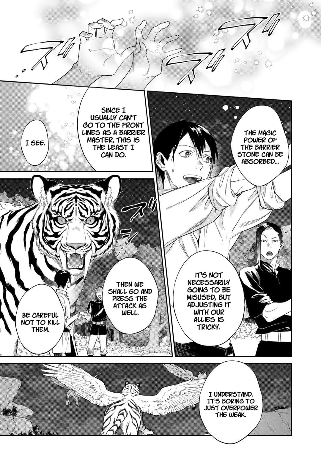Reincarnation into the Barrier Master Chapter 49 - Page 17 in English