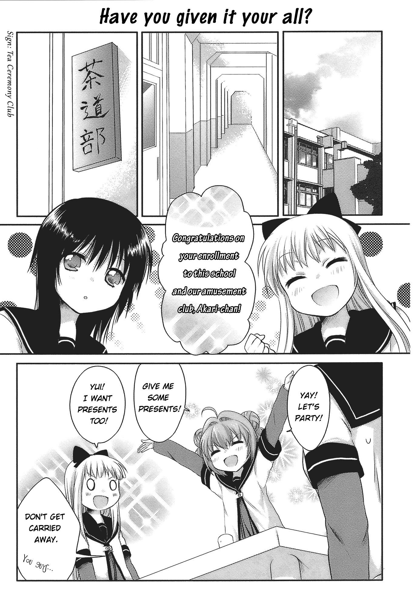 Yuru Yuri Chapter 1 - Page 6 in English