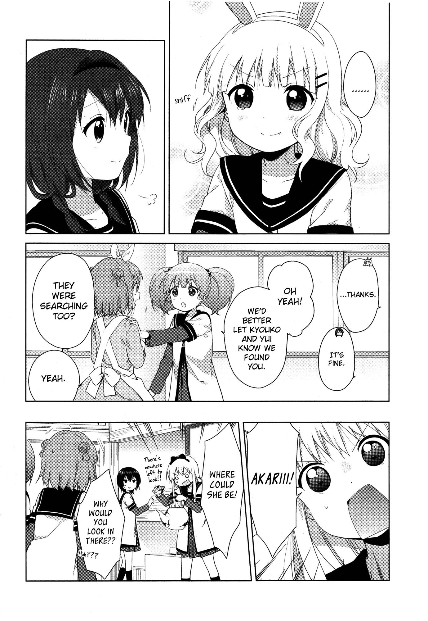 Yuru Yuri Chapter 100 - Page 12 in English