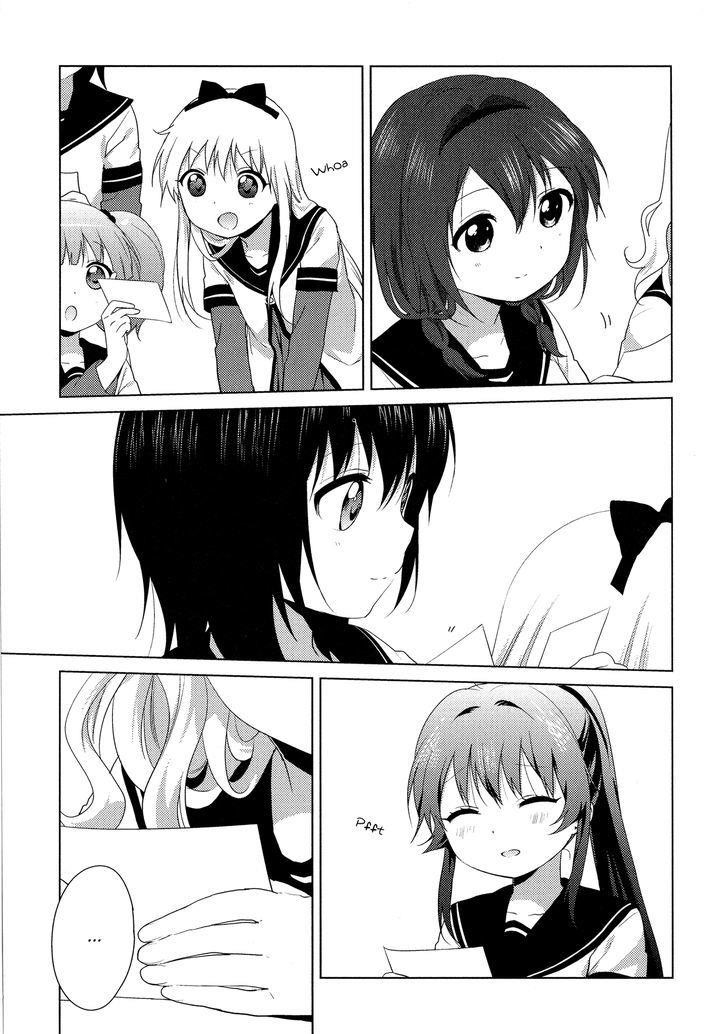 Yuru Yuri Chapter 101.1 - Page 14 in English