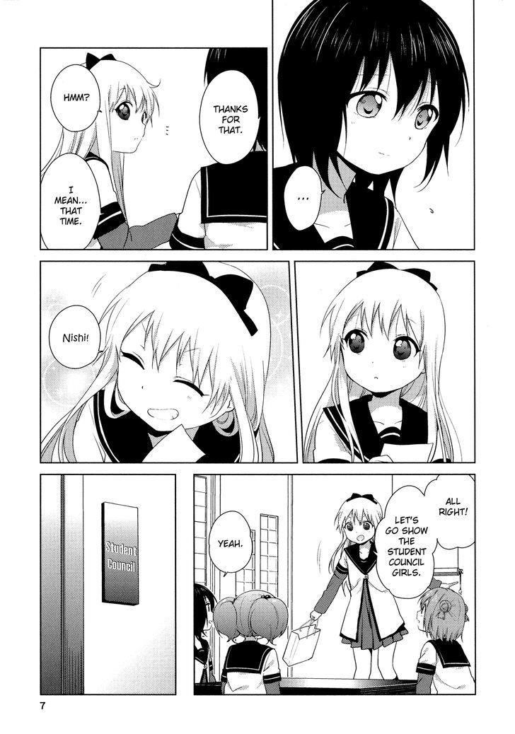 Yuru Yuri Chapter 101.1 - Page 8 in English