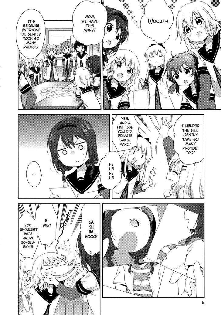 Yuru Yuri Chapter 101.1 - Page 9 in English