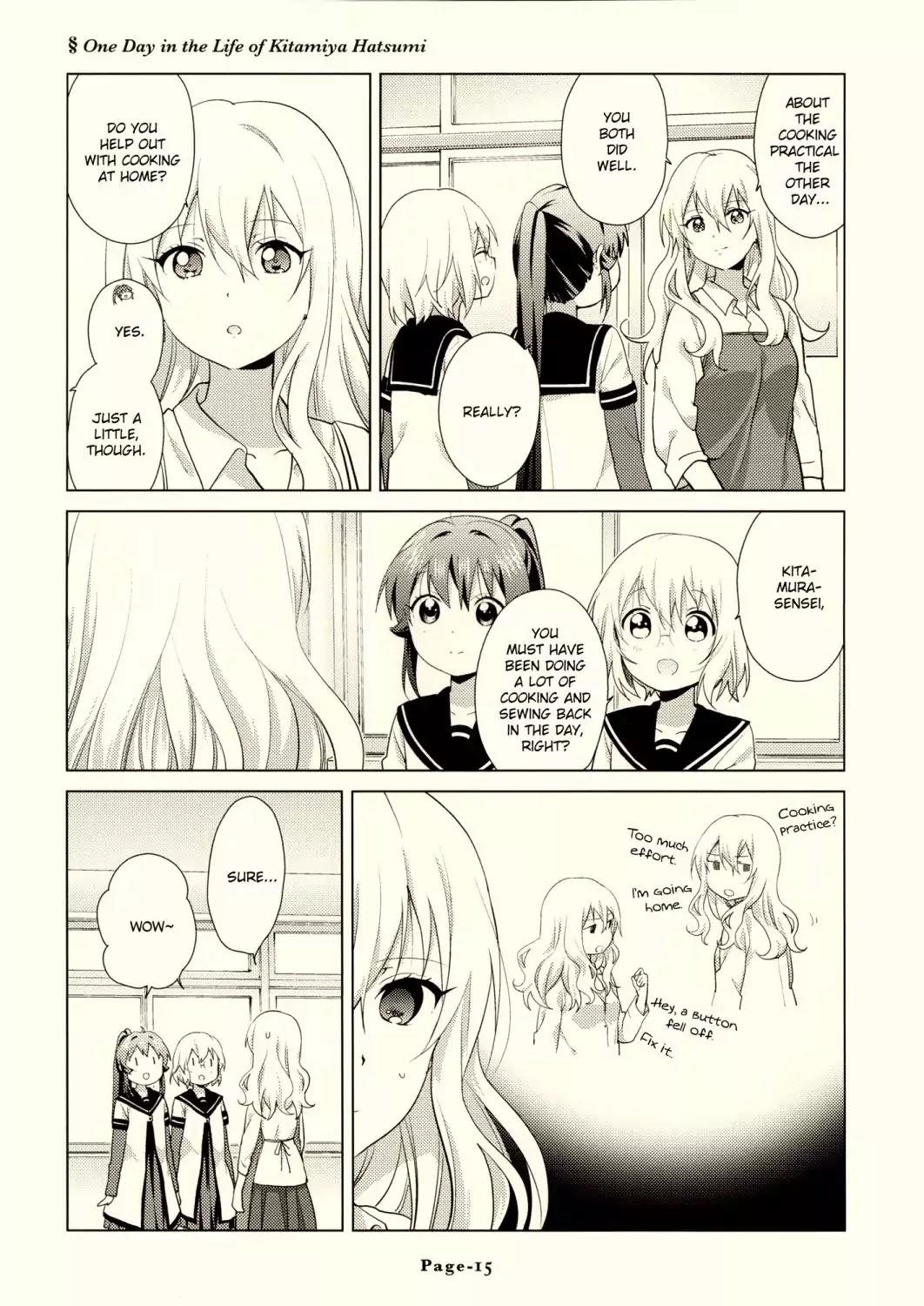 Yuru Yuri Chapter 108.6 - Page 16 in English