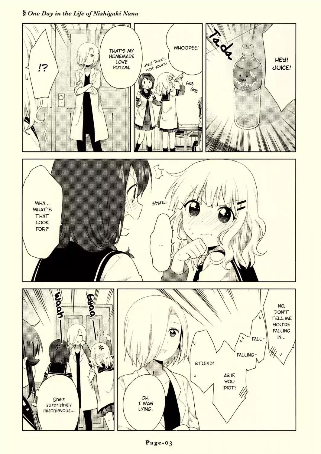 Yuru Yuri Chapter 108.6 - Page 4 in English