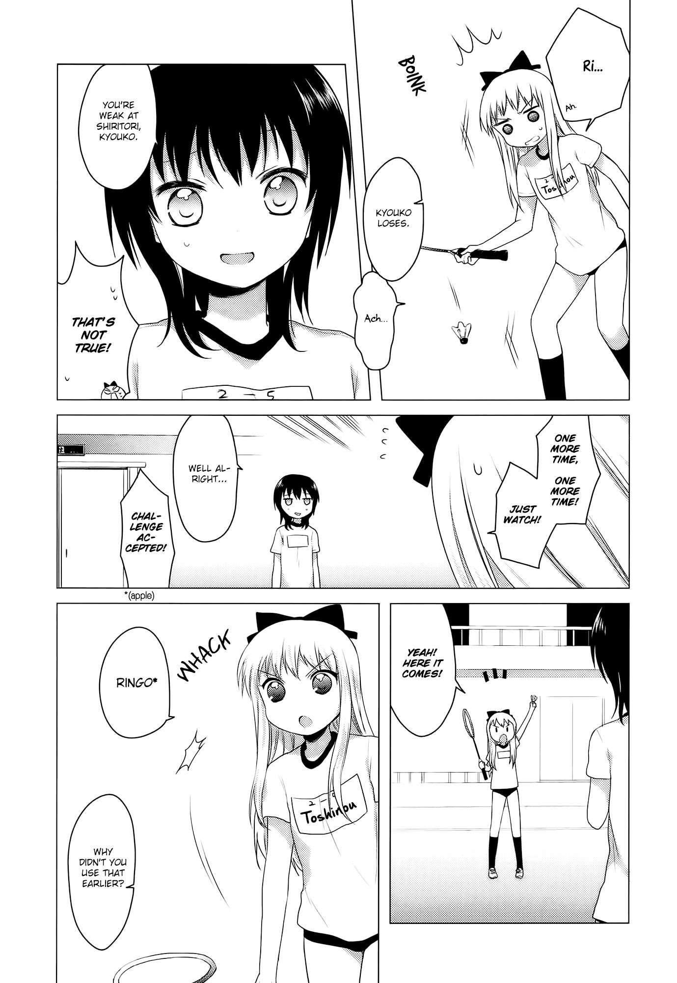Yuru Yuri Chapter 12.1 - Page 7 in English