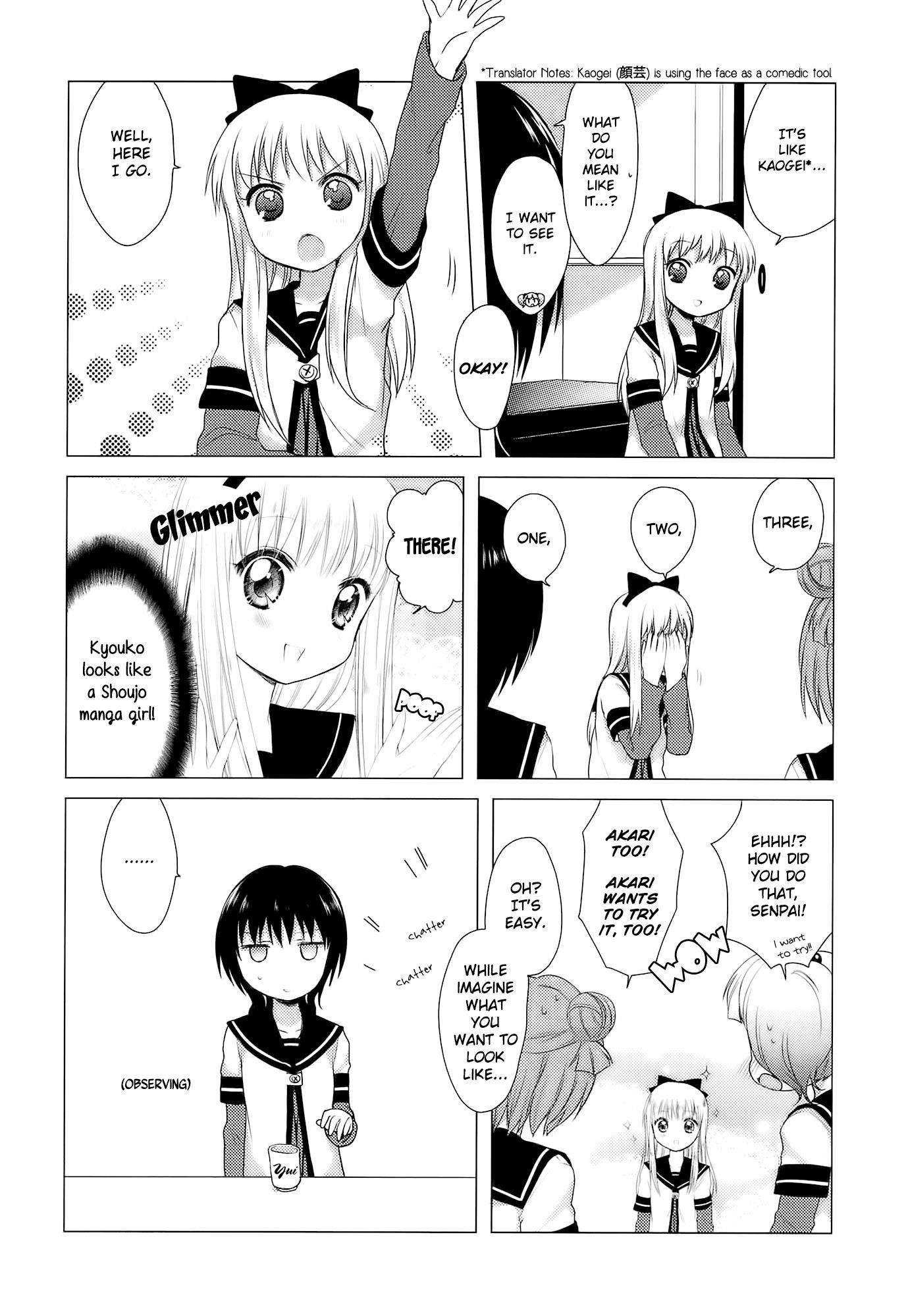 Yuru Yuri Chapter 12.2 - Page 8 in English