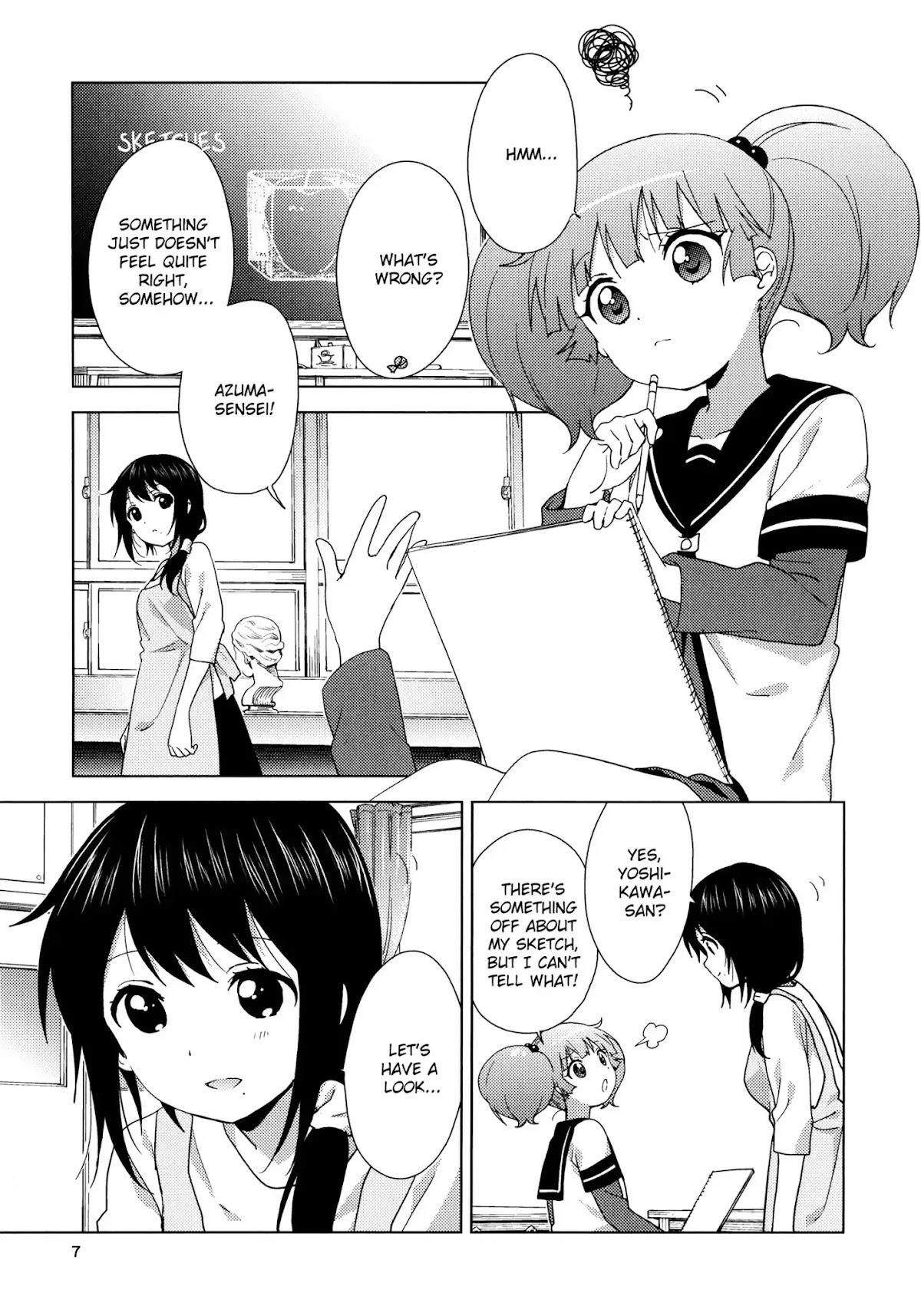Yuru Yuri Chapter 128.5 - Page 6 in English