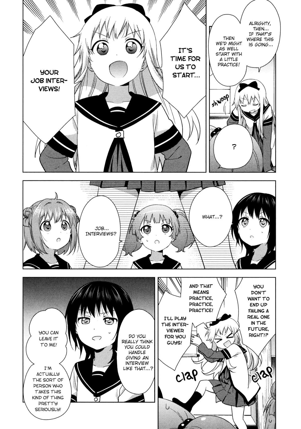 Yuru Yuri Chapter 135 - Page 4 in English