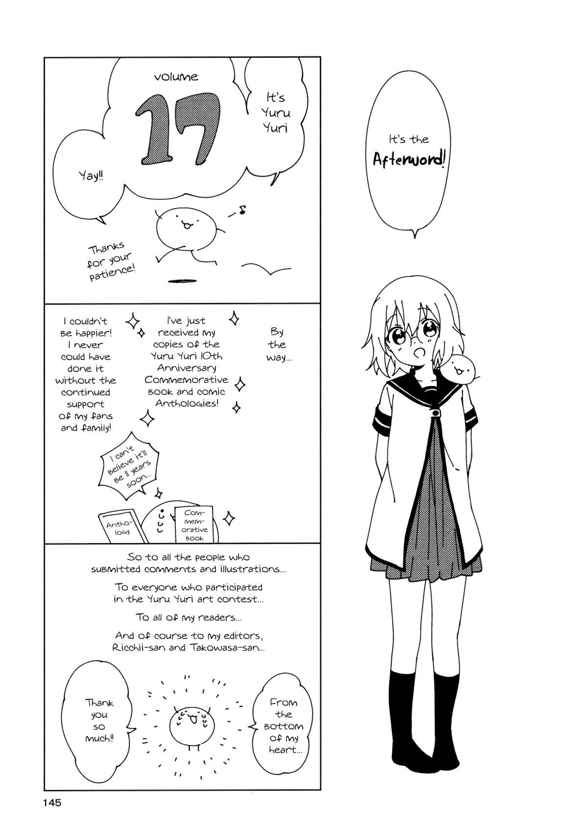Yuru Yuri Chapter 138.8 - Page 5 in English