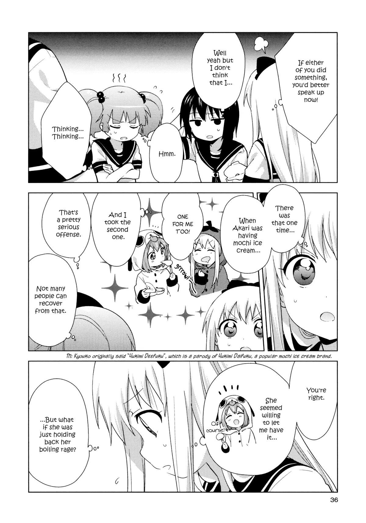 Yuru Yuri Chapter 141 - Page 4 in English