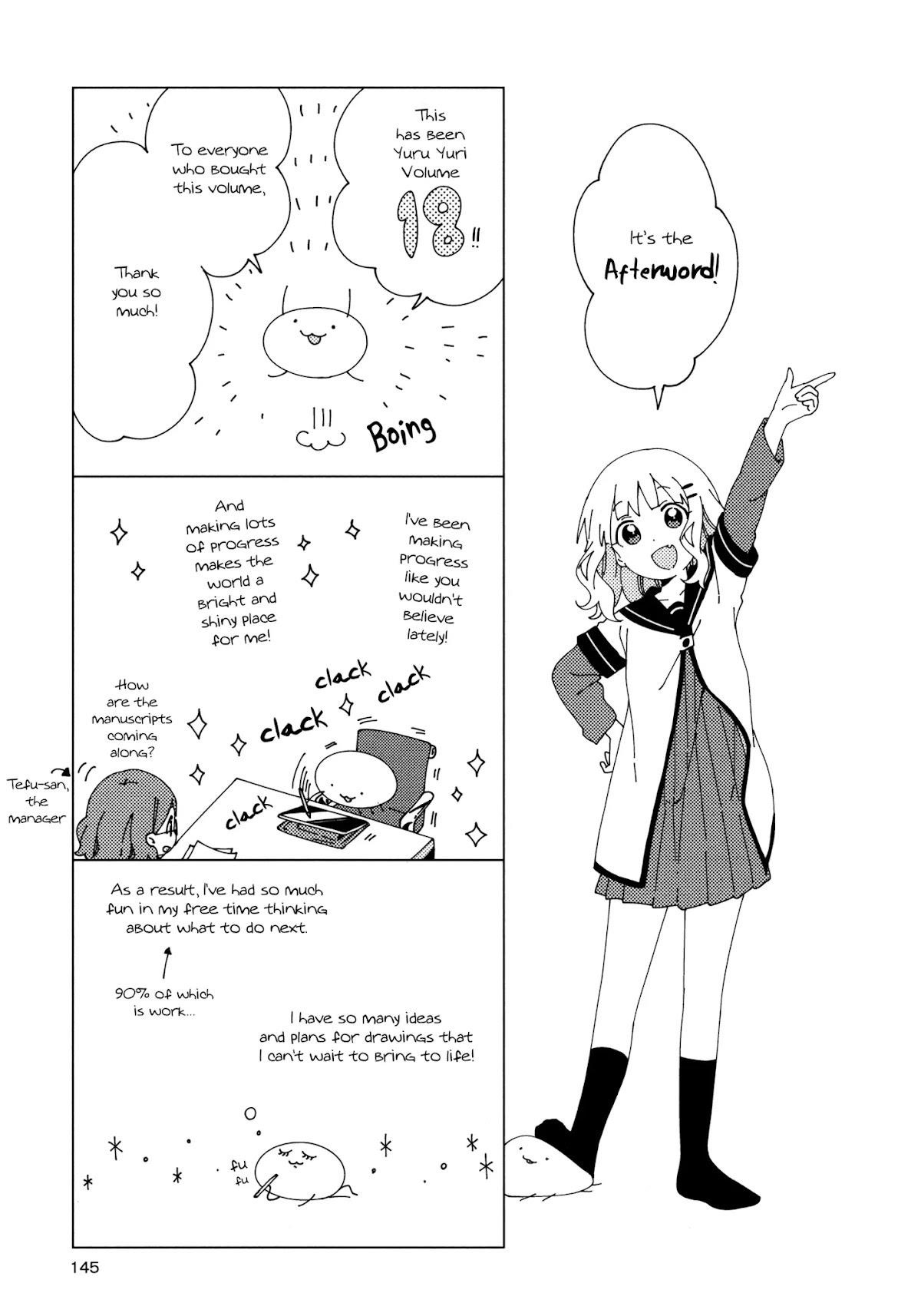 Yuru Yuri Chapter 148.8 - Page 5 in English