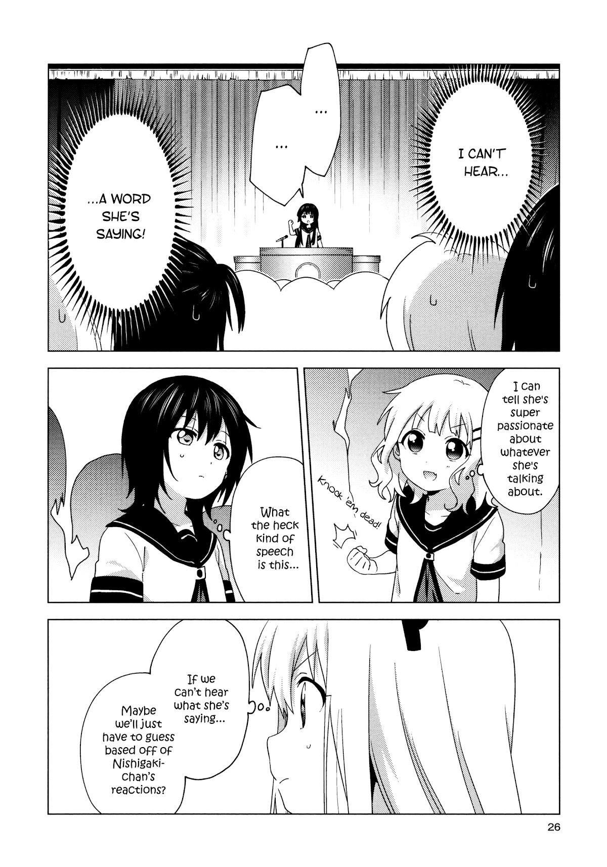 Yuru Yuri Chapter 160 - Page 4 in English