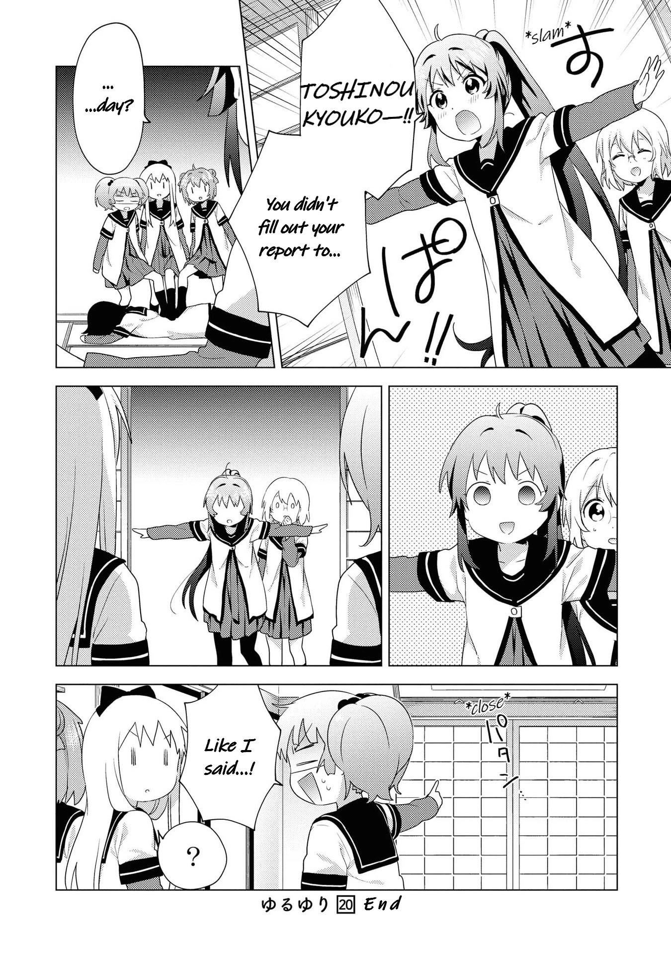 Yuru Yuri Chapter 168 - Page 12 in English