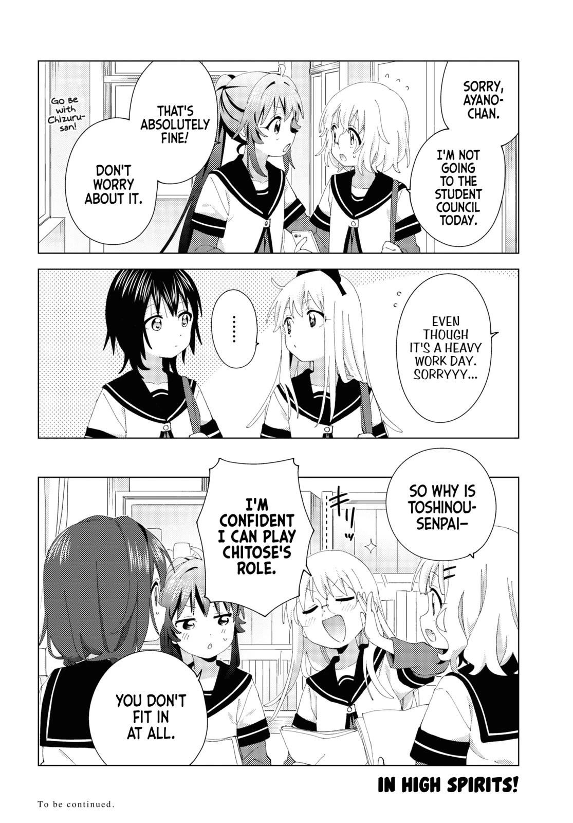 Yuru Yuri Chapter 198 - Page 12 in English