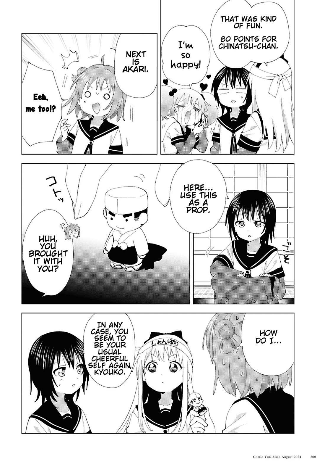 Yuru Yuri Chapter 211 - Page 10 in English