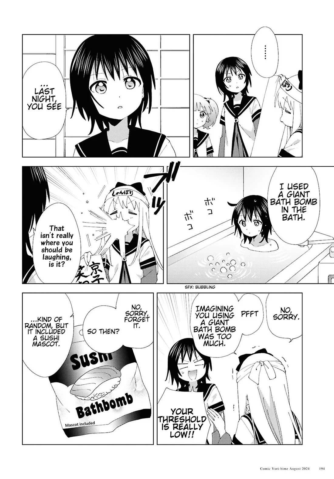 Yuru Yuri Chapter 211 - Page 4 in English