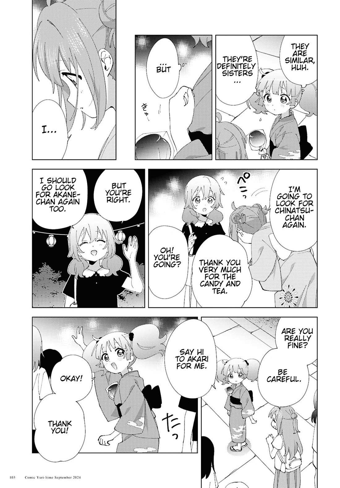 Yuru Yuri Chapter 212 - Page 9 in English