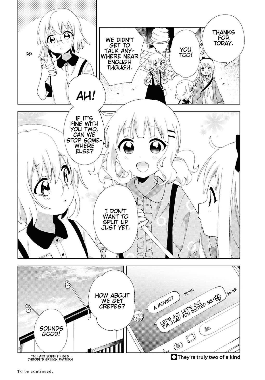Yuru Yuri Chapter 213 - Page 12 in English