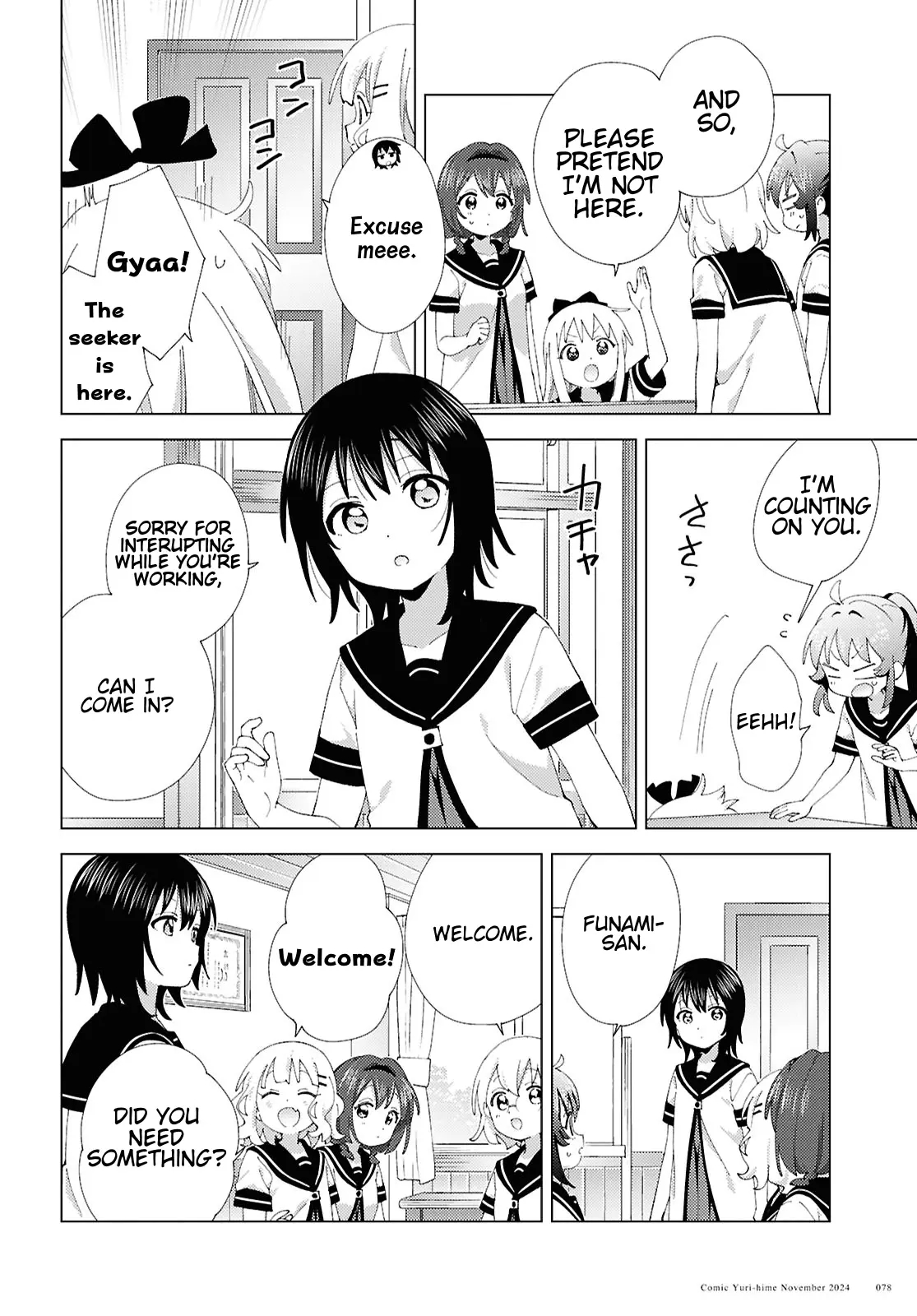 Yuru Yuri Chapter 214 - Page 6 in English