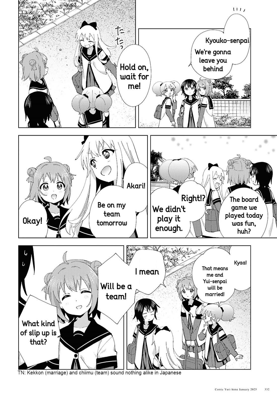 Yuru Yuri Chapter 216 - Page 10 in English