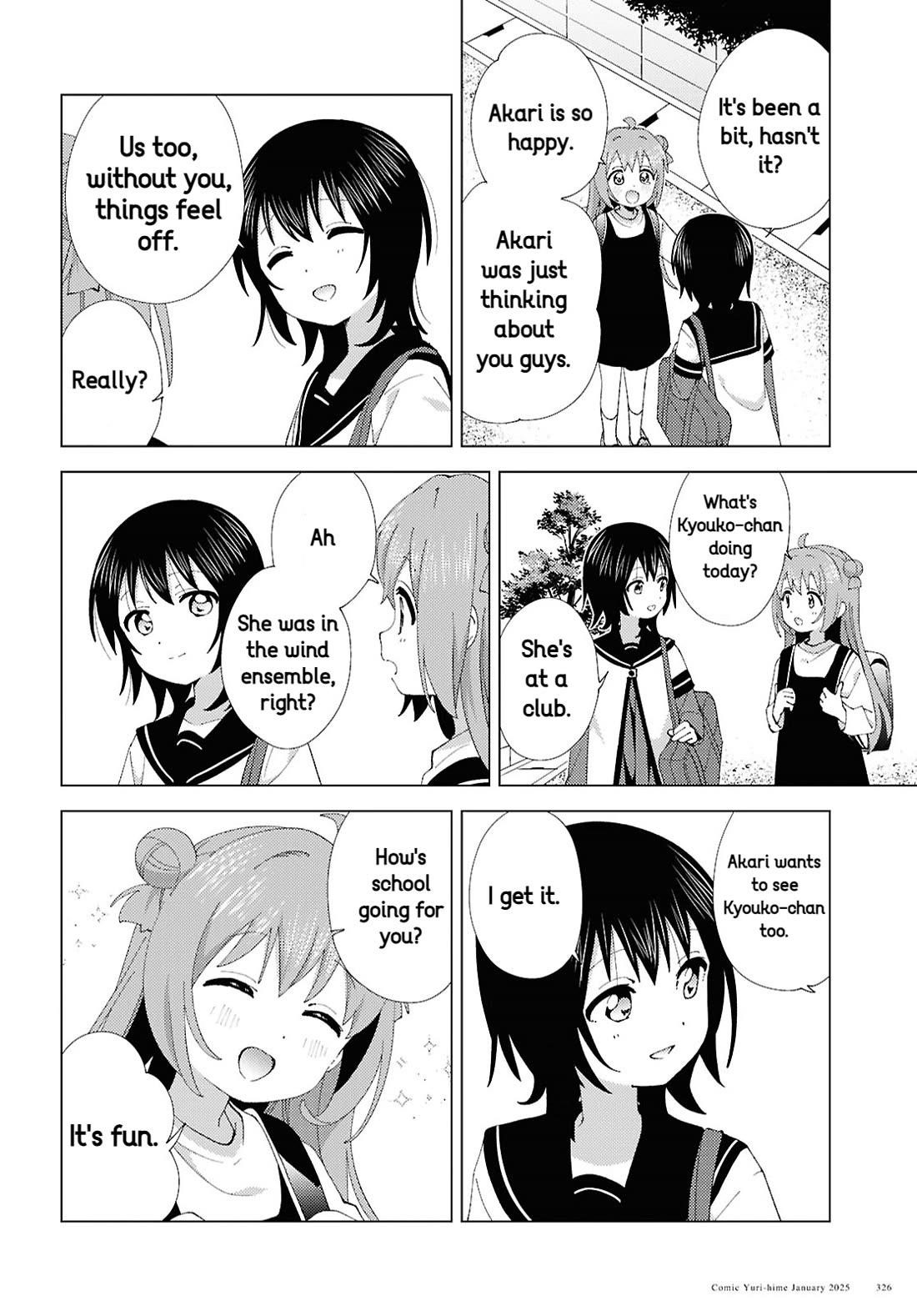 Yuru Yuri Chapter 216 - Page 4 in English