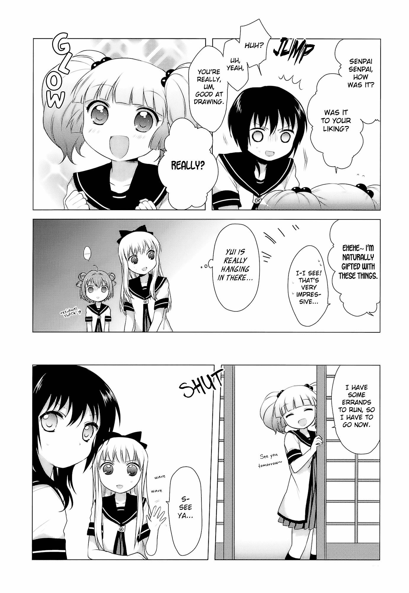 Yuru Yuri Chapter 22.1 - Page 14 in English