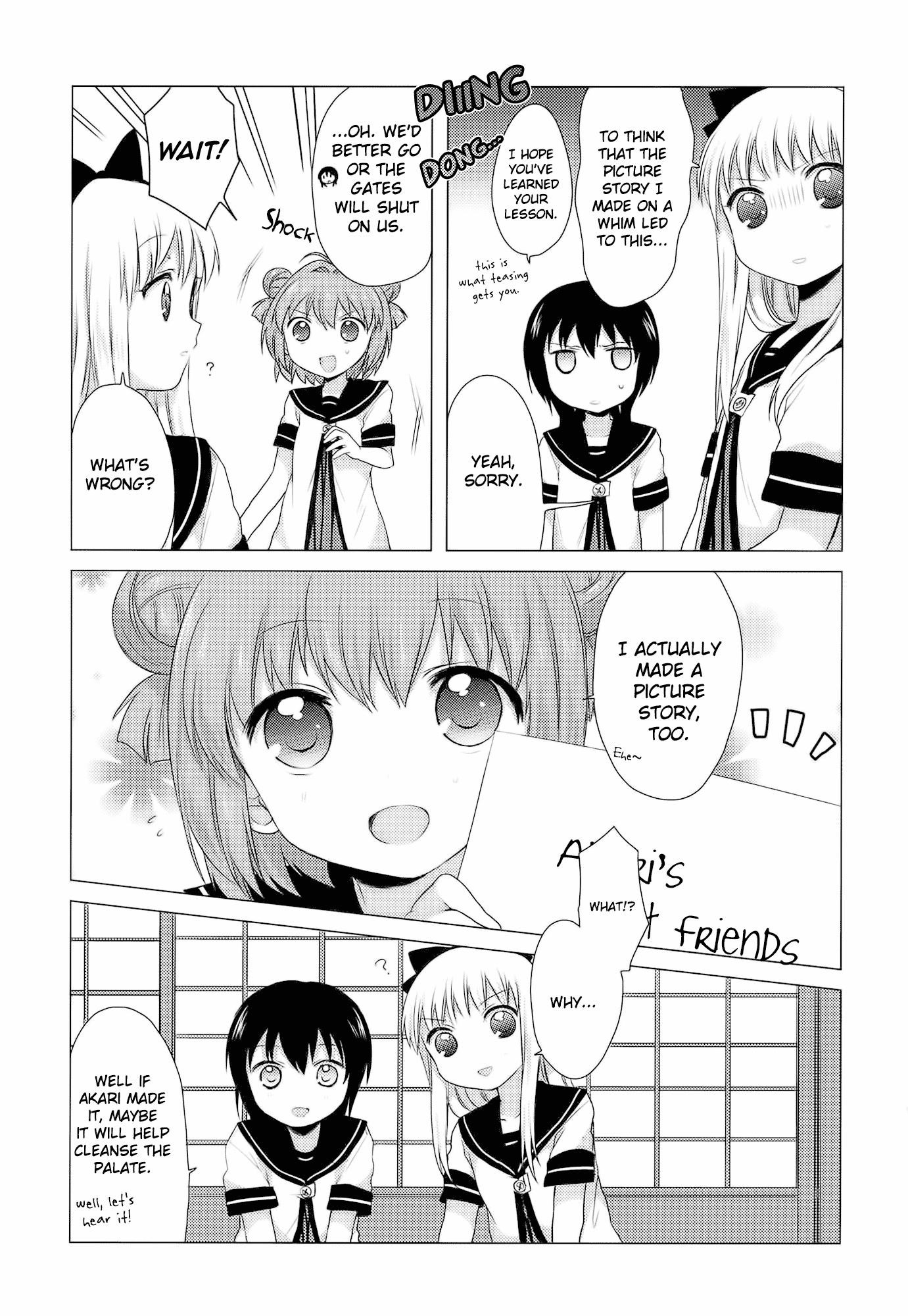 Yuru Yuri Chapter 22.1 - Page 15 in English