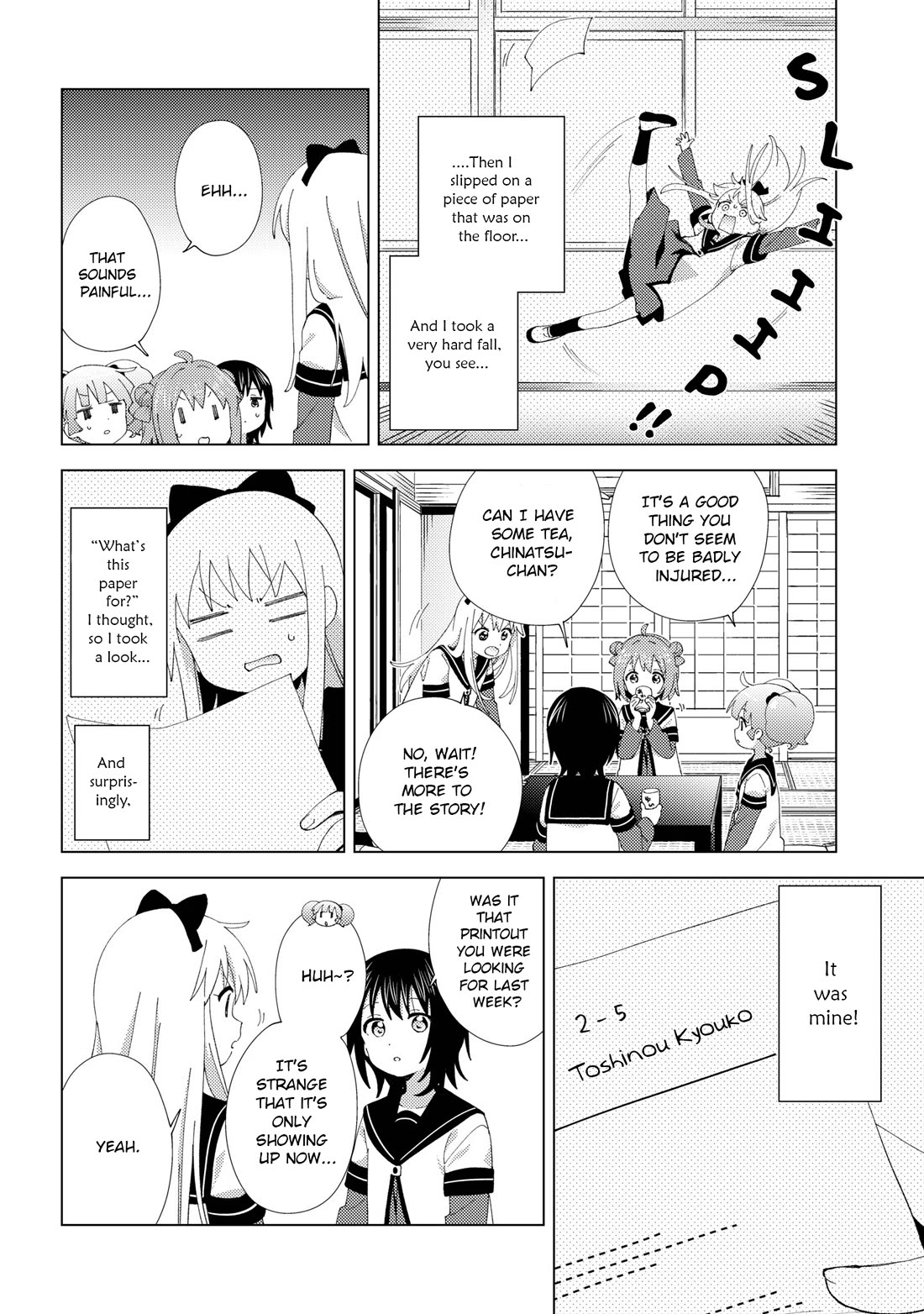 Yuru Yuri Chapter 228 - Page 4 in English