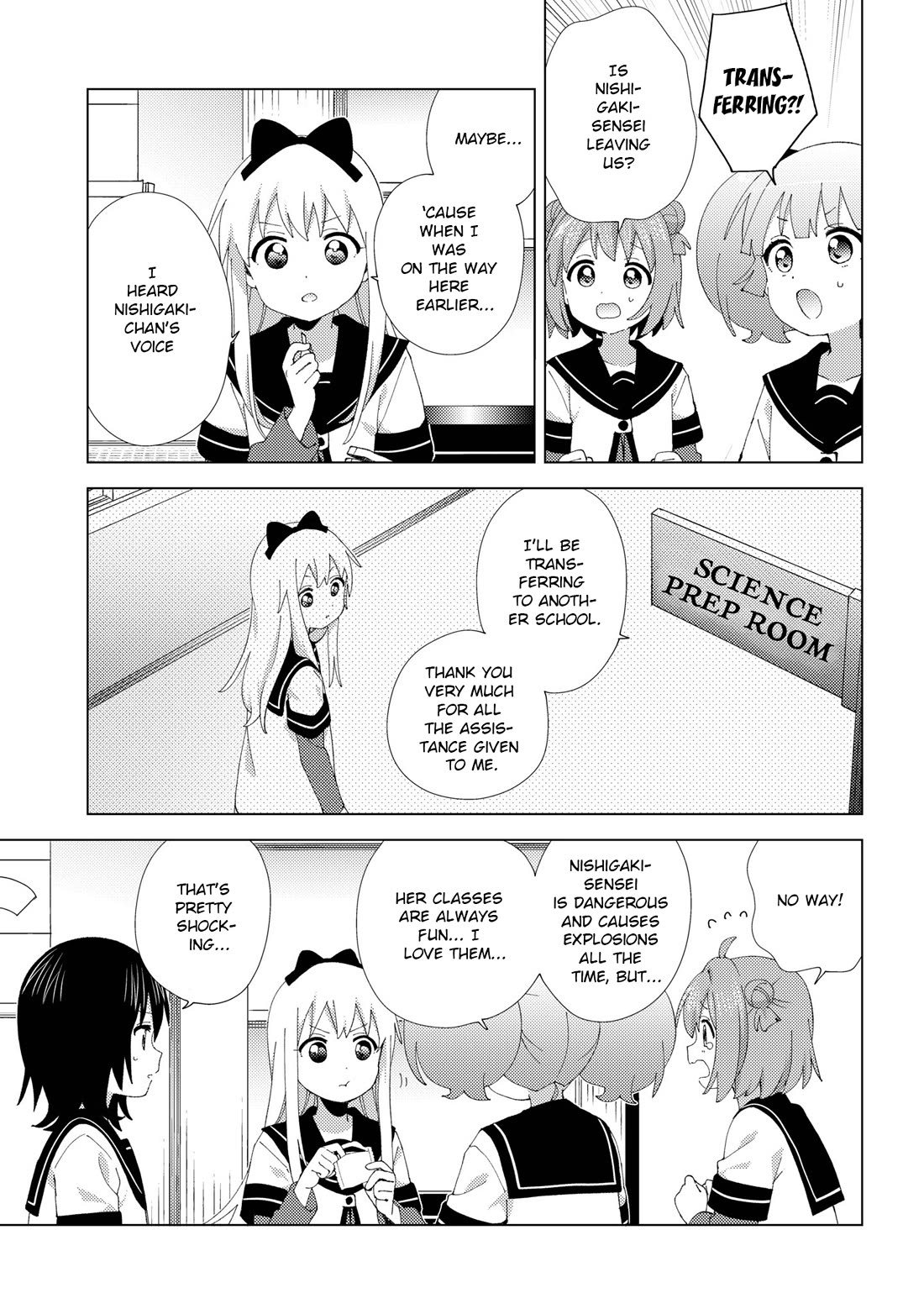 Yuru Yuri Chapter 228 - Page 7 in English