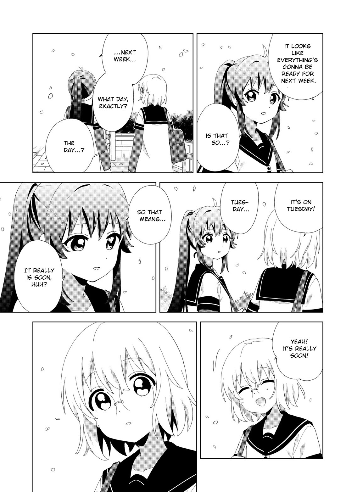 Yuru Yuri Chapter 232 - Page 7 in English