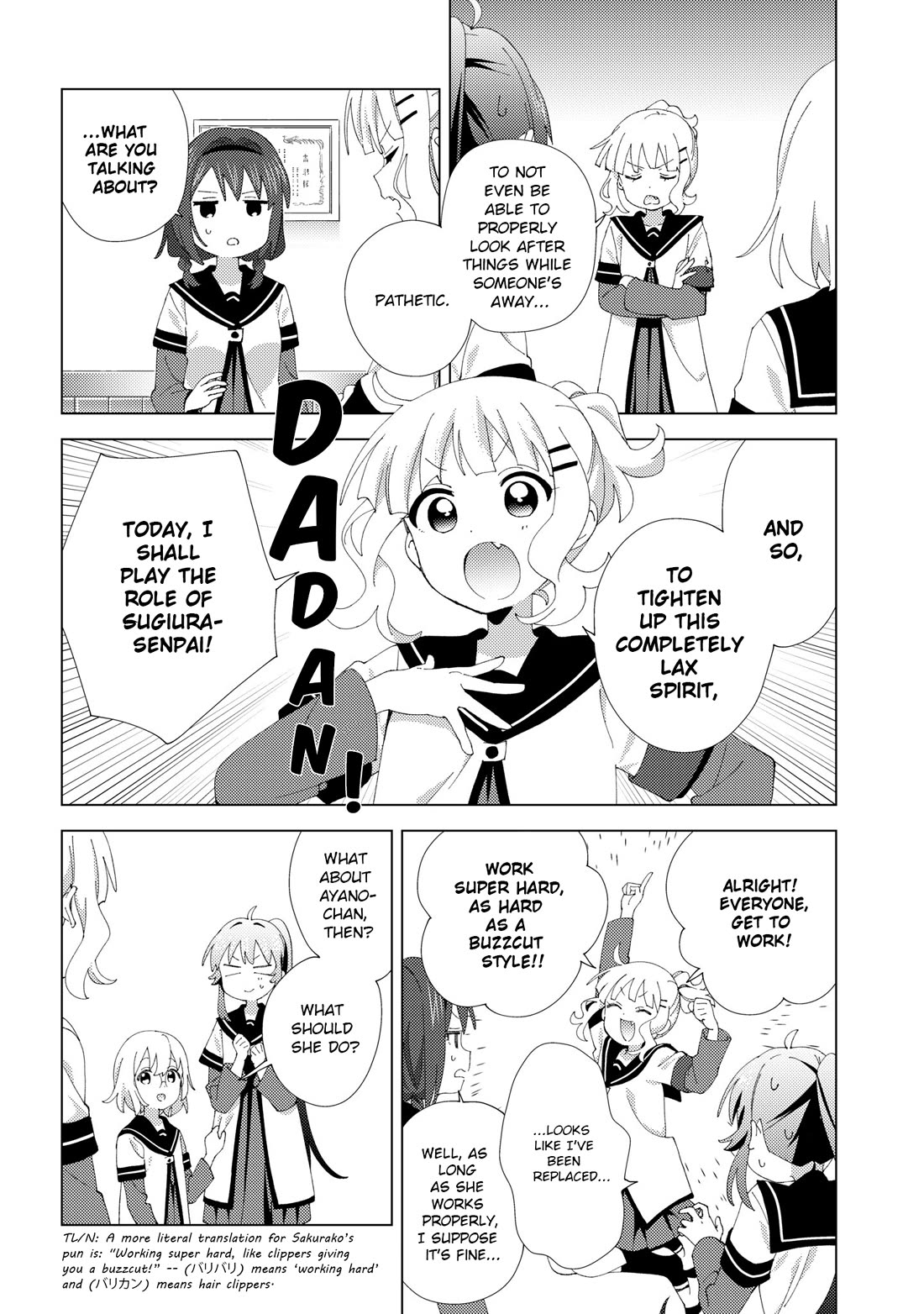 Yuru Yuri Chapter 234 - Page 4 in English