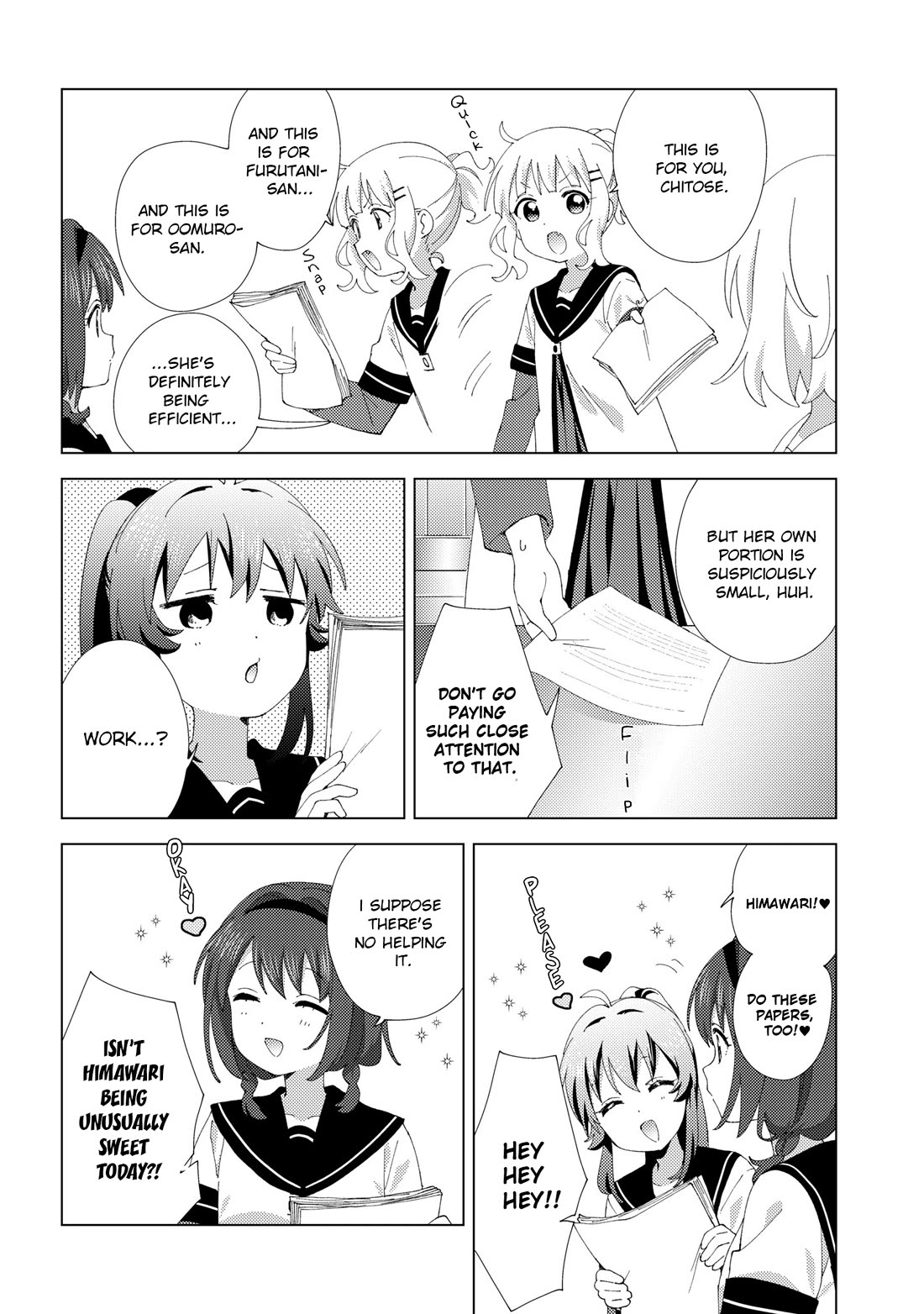 Yuru Yuri Chapter 234 - Page 6 in English