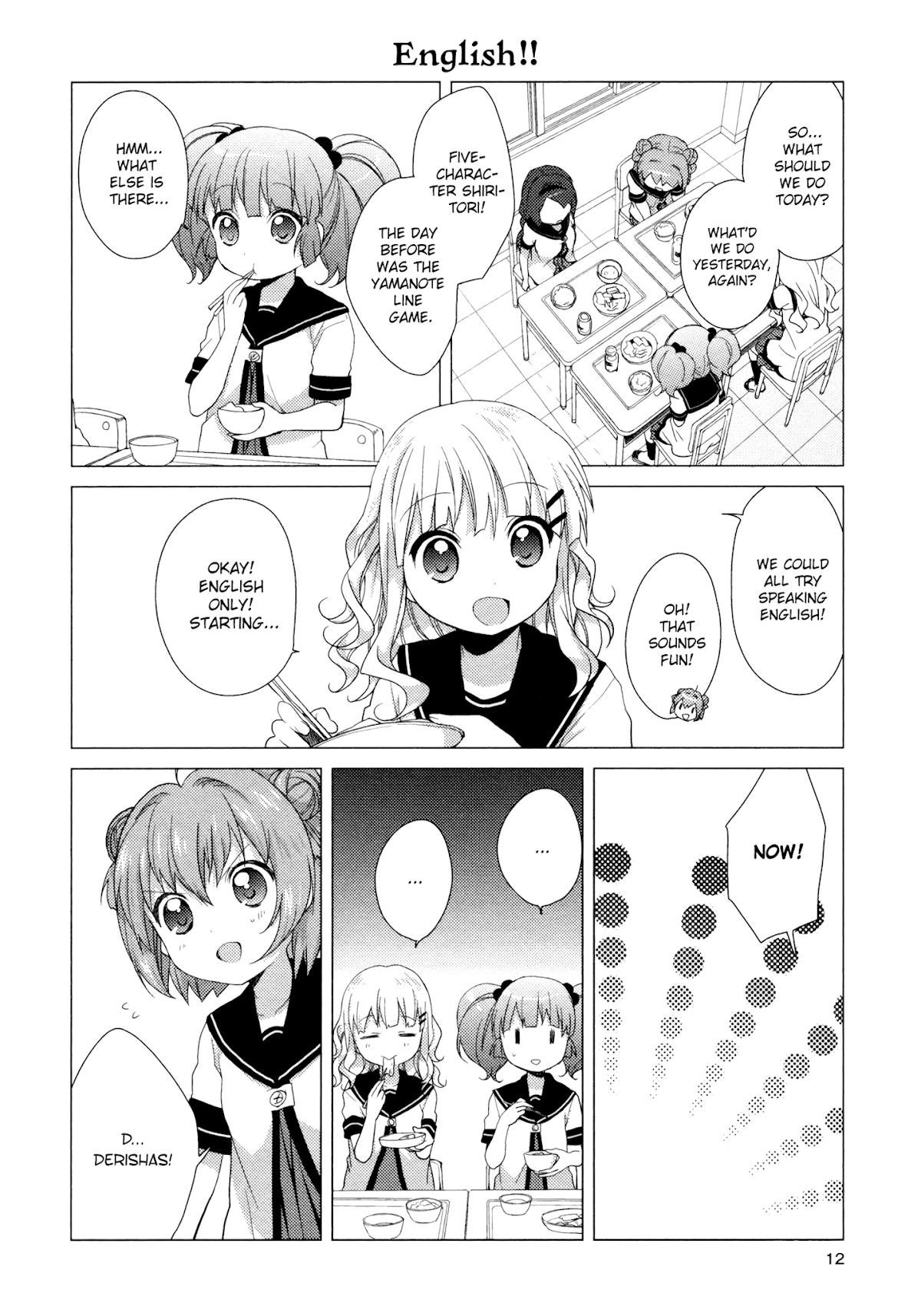 Yuru Yuri Chapter 33 - Page 4 in English