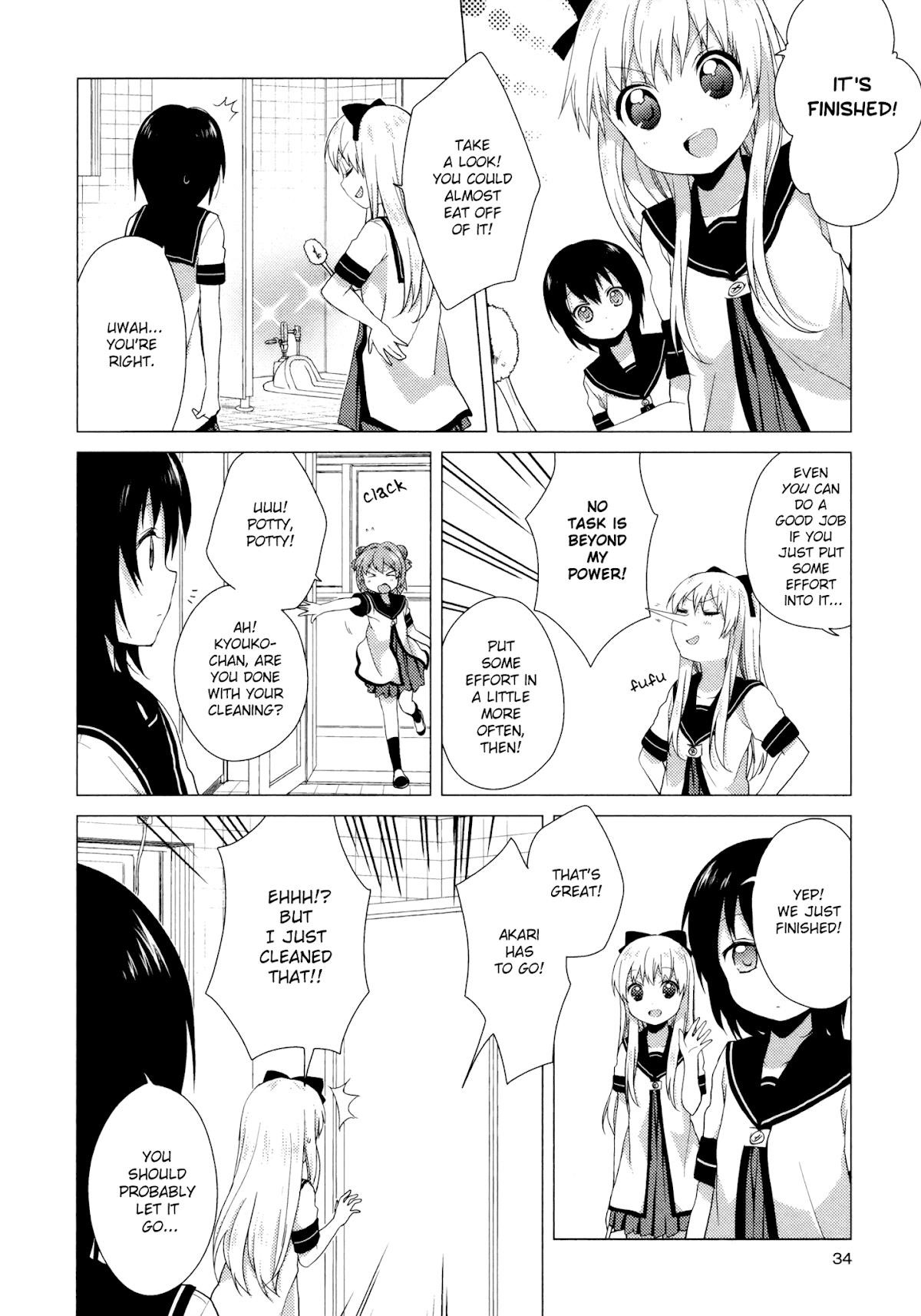 Yuru Yuri Chapter 34 - Page 12 in English