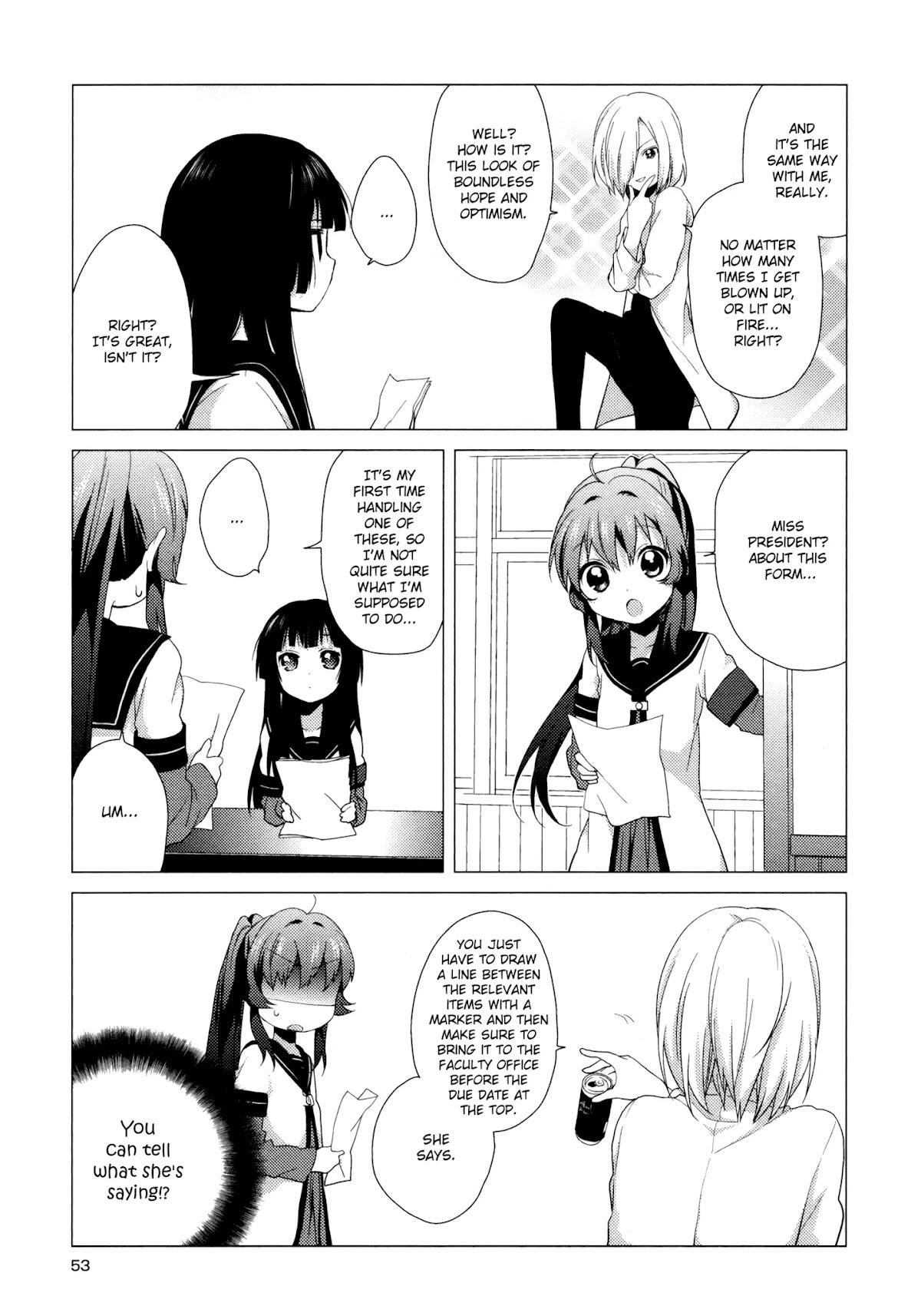 Yuru Yuri Chapter 36 - Page 3 in English