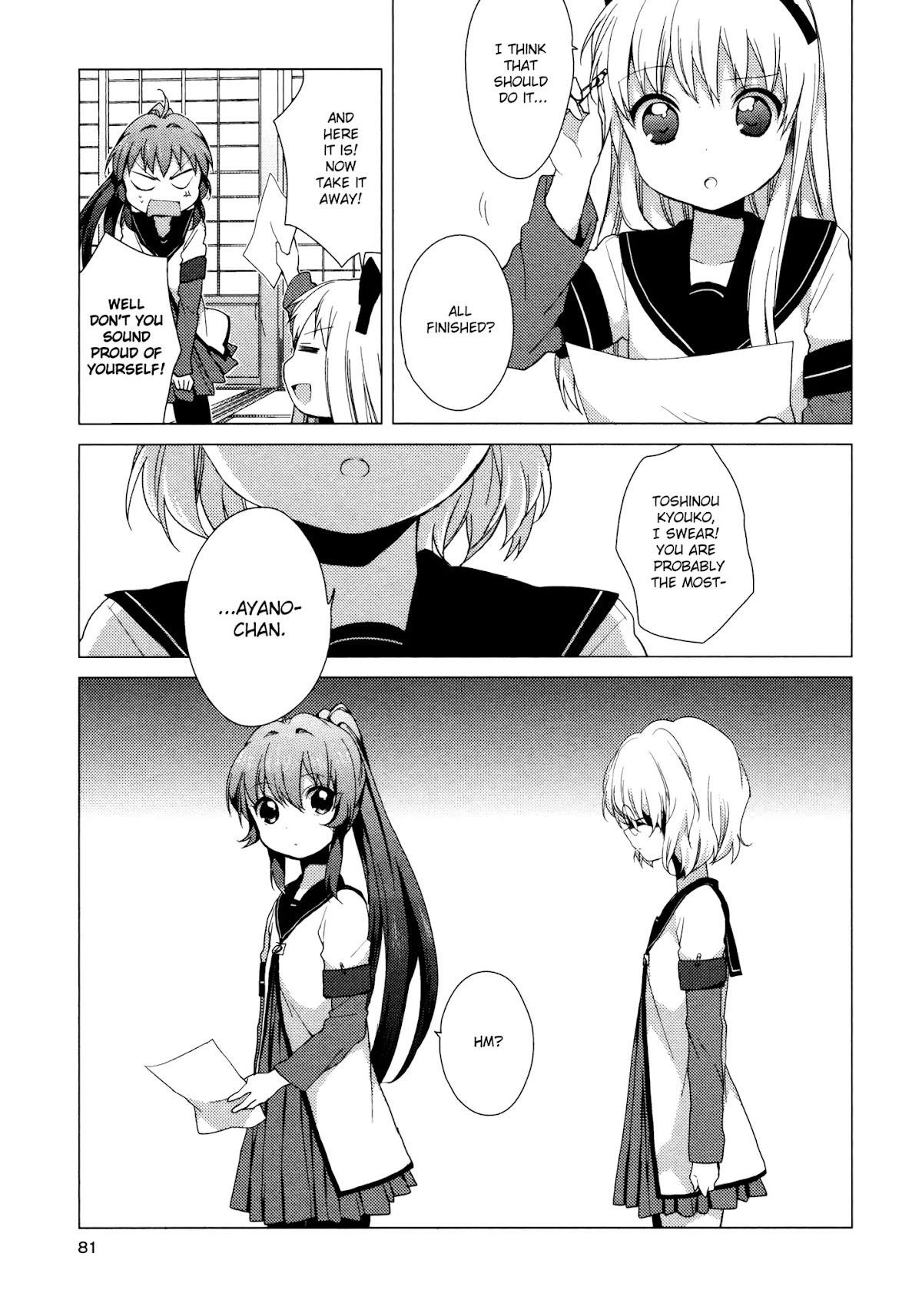 Yuru Yuri Chapter 38 - Page 3 in English