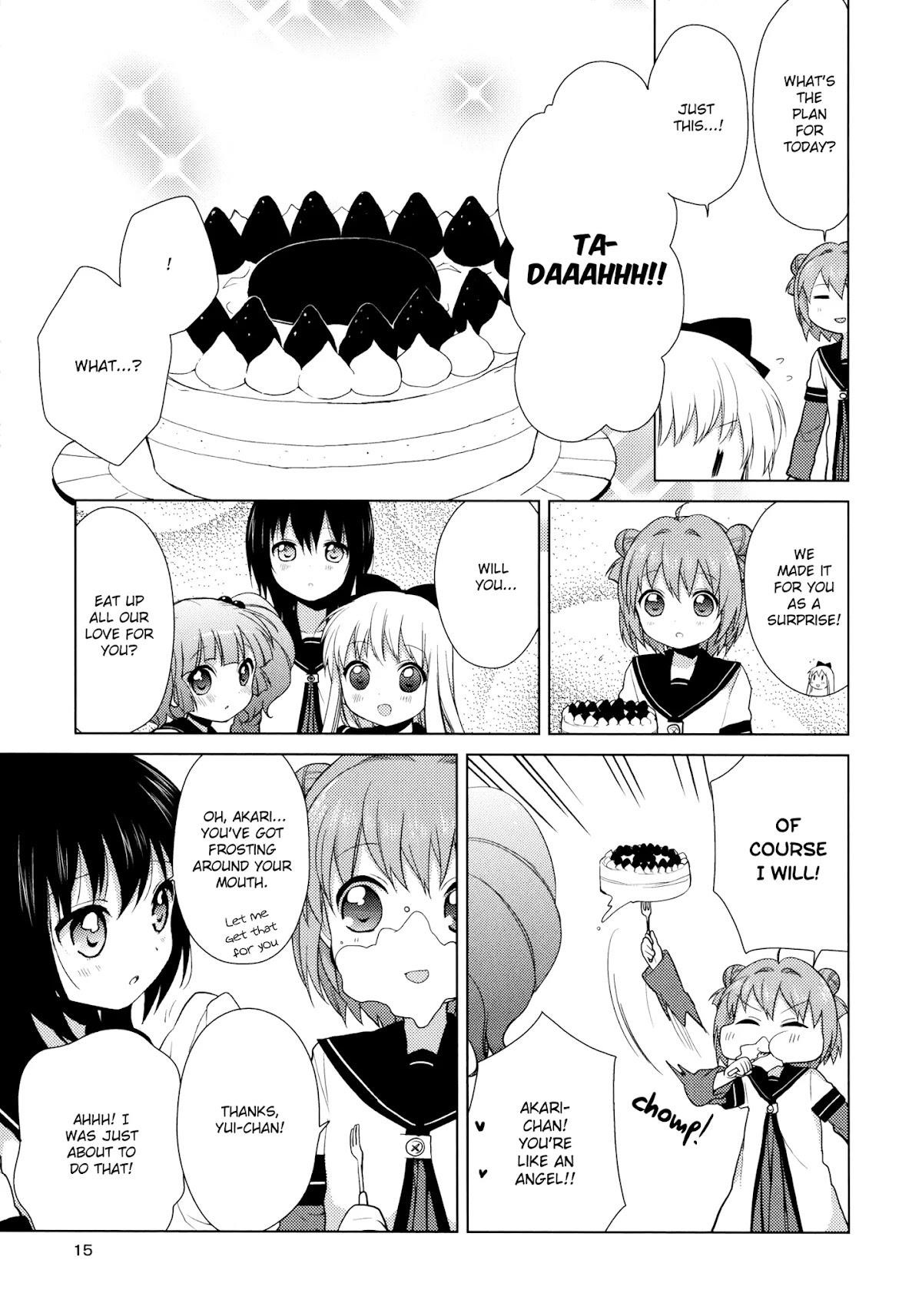Yuru Yuri Chapter 43.5 - Page 14 in English