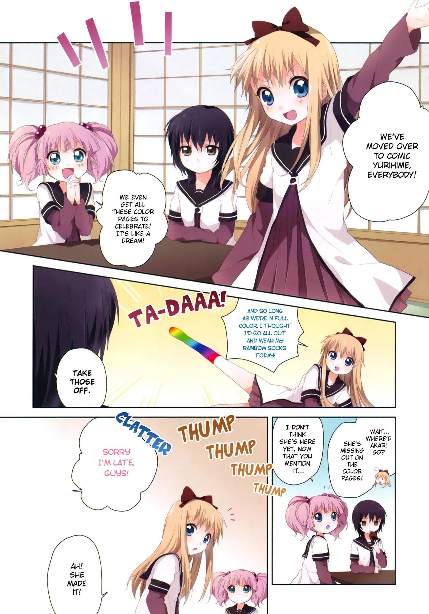 Yuru Yuri Chapter 43.8 - Page 5 in English