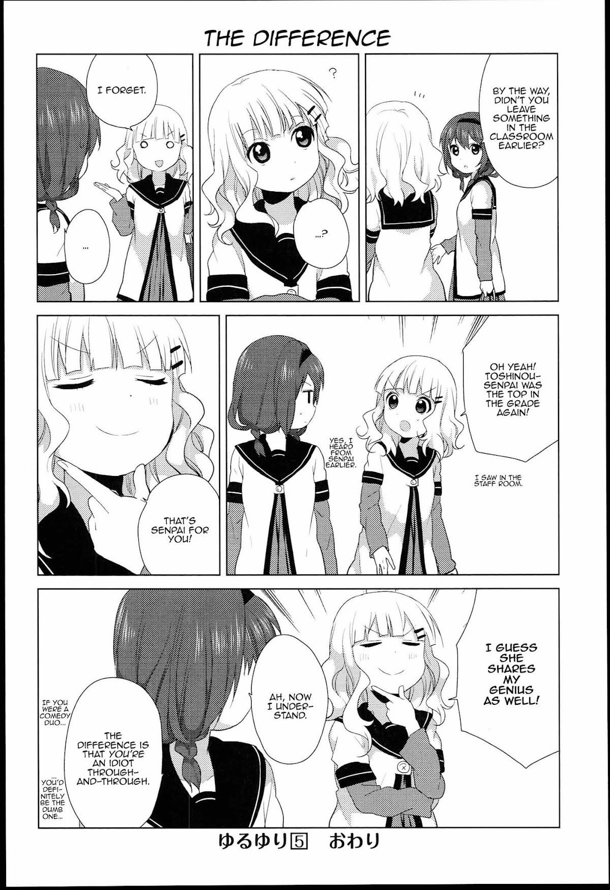 Yuru Yuri Chapter 51.2 - Page 12 in English